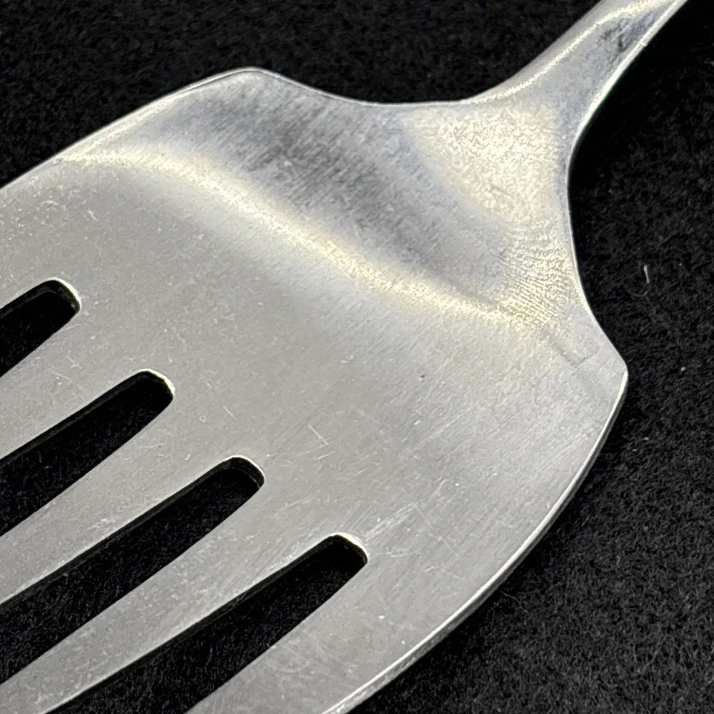 Oxford Hall Old Westbury Satin Stainless Cold Meat Serving Fork 9 1/4